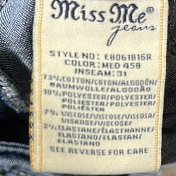 Miss Me Mid Rise Boot Cut Jeans - Picture 4 of 6